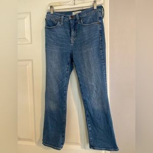 Madewell cali Demi boot jeans 26P denim